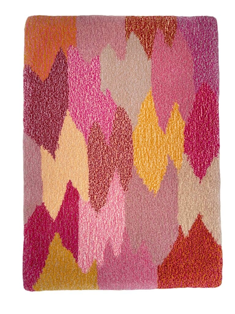 Petal hand tufted rug